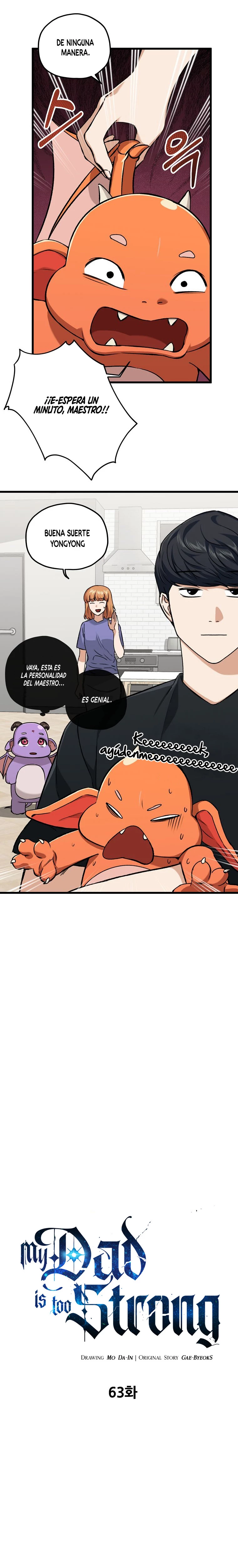 Mi papá es demasiado fuerte > Capitulo 63 > Page 81
