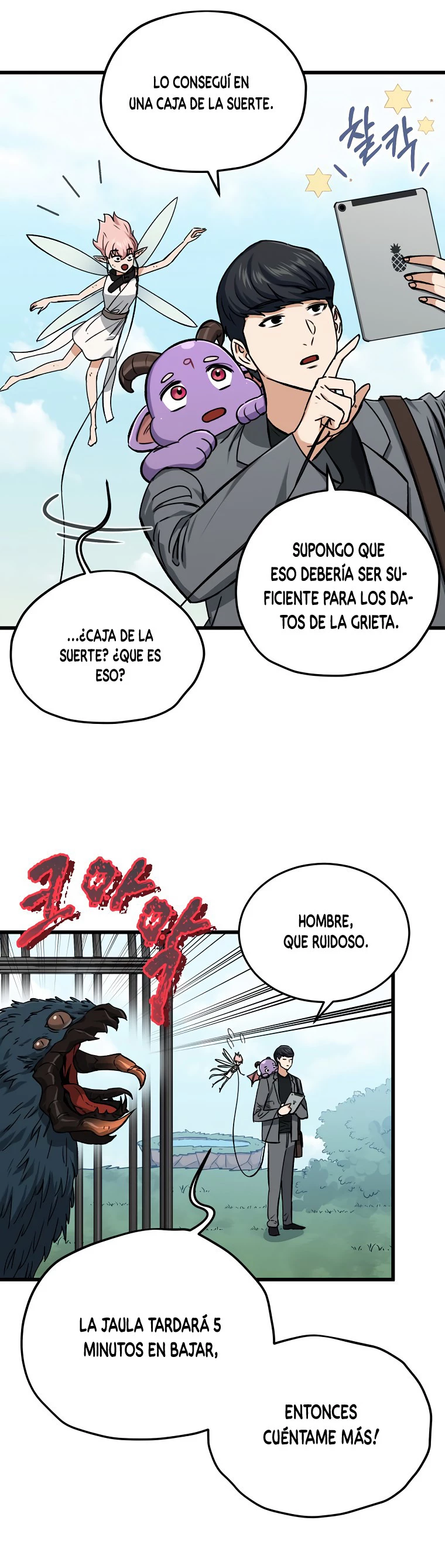 Mi papá es demasiado fuerte > Capitulo 66 > Page 241