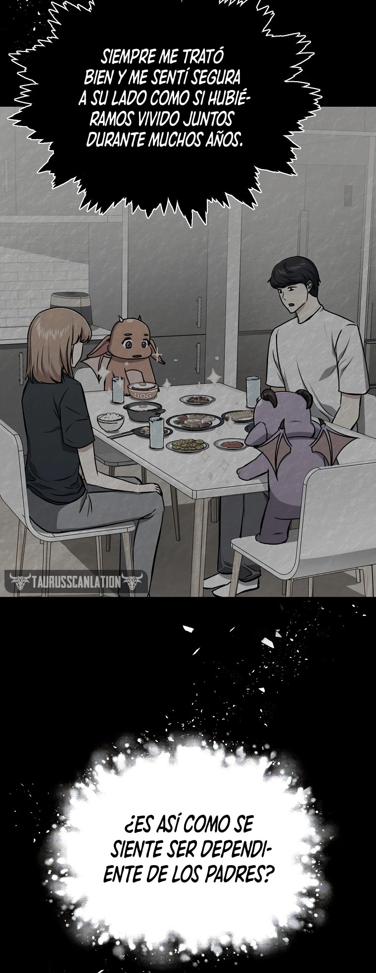 Mi papá es demasiado fuerte > Capitulo 77 > Page 321