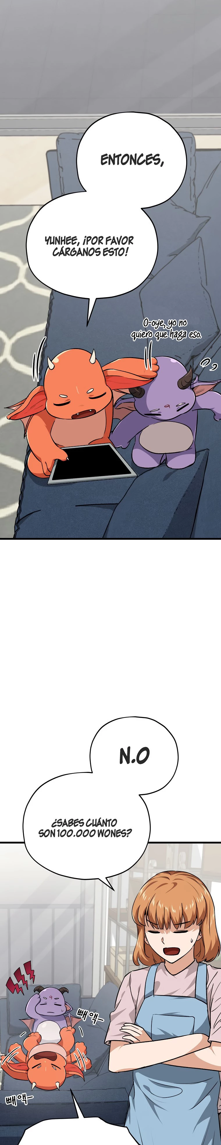 Mi papá es demasiado fuerte > Capitulo 85 > Page 321