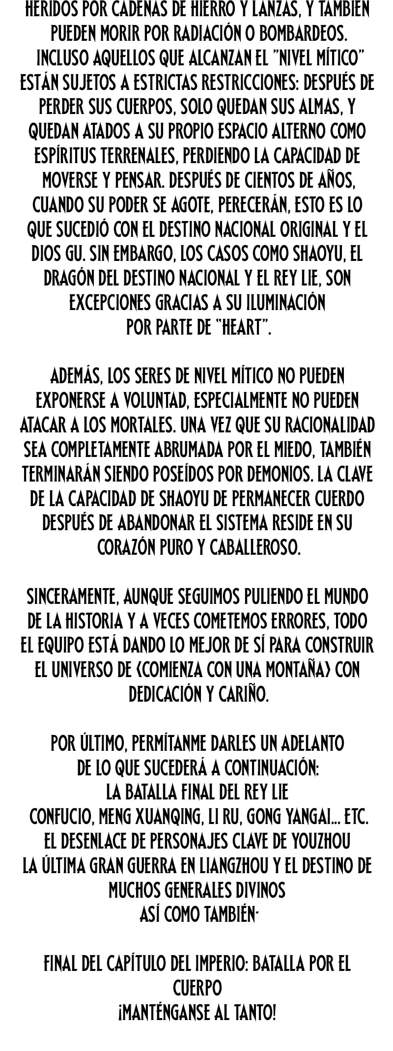 Comienza con una montaña > Capitulo 1127 > Page 181