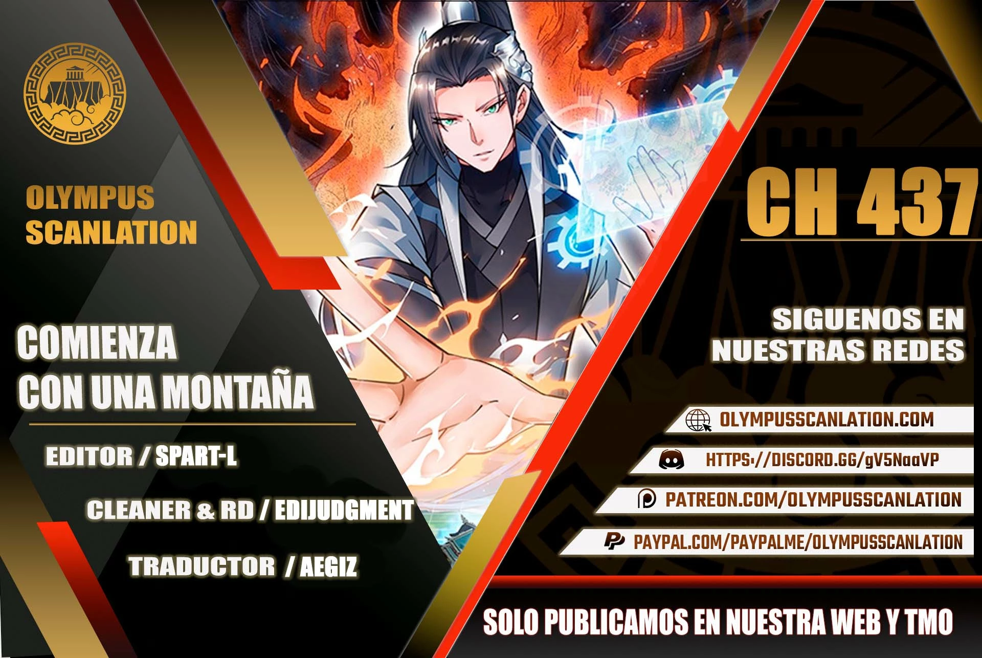 Comienza con una montaña > Capitulo 437 > Page 01