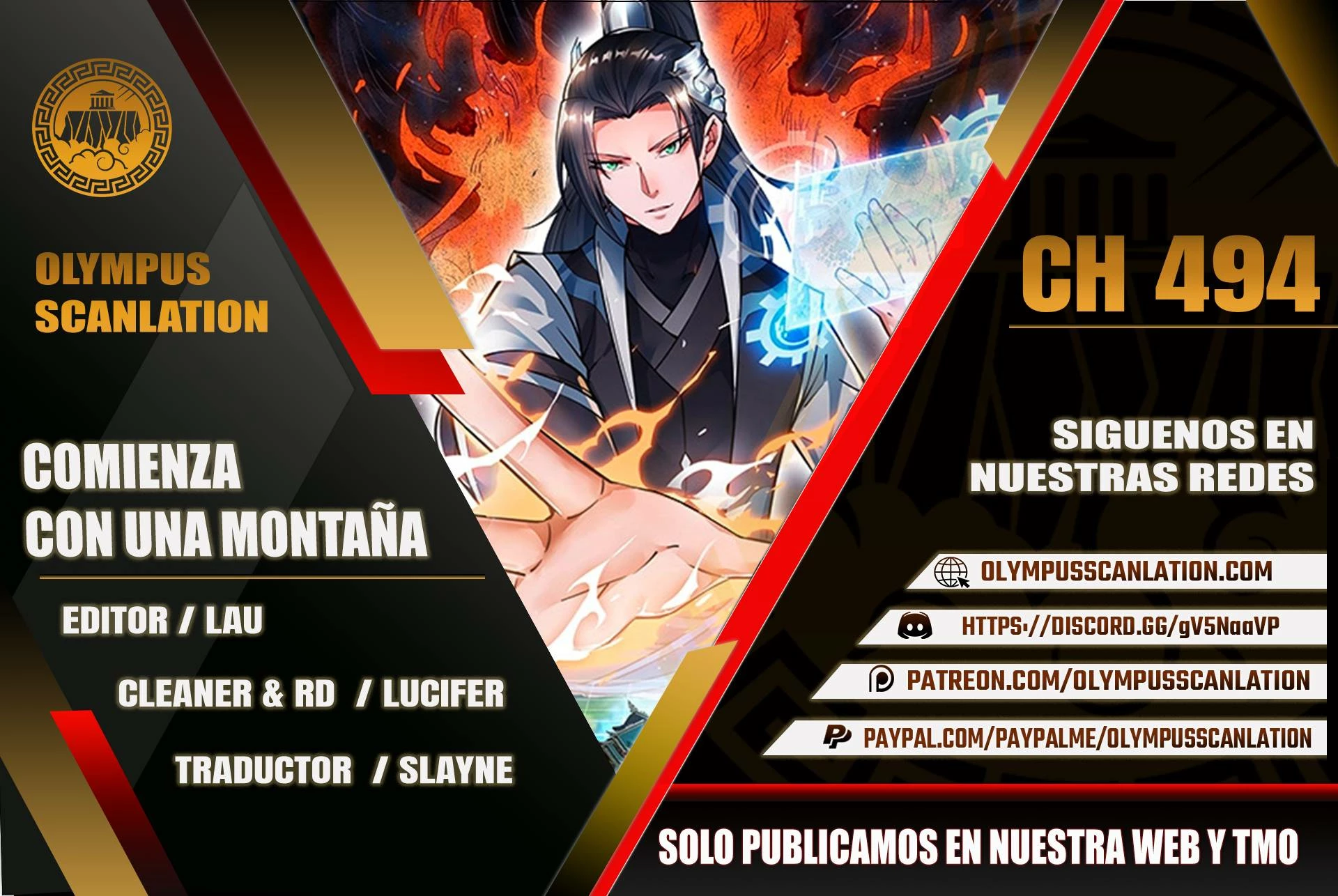 Comienza con una montaña > Capitulo 494 > Page 01