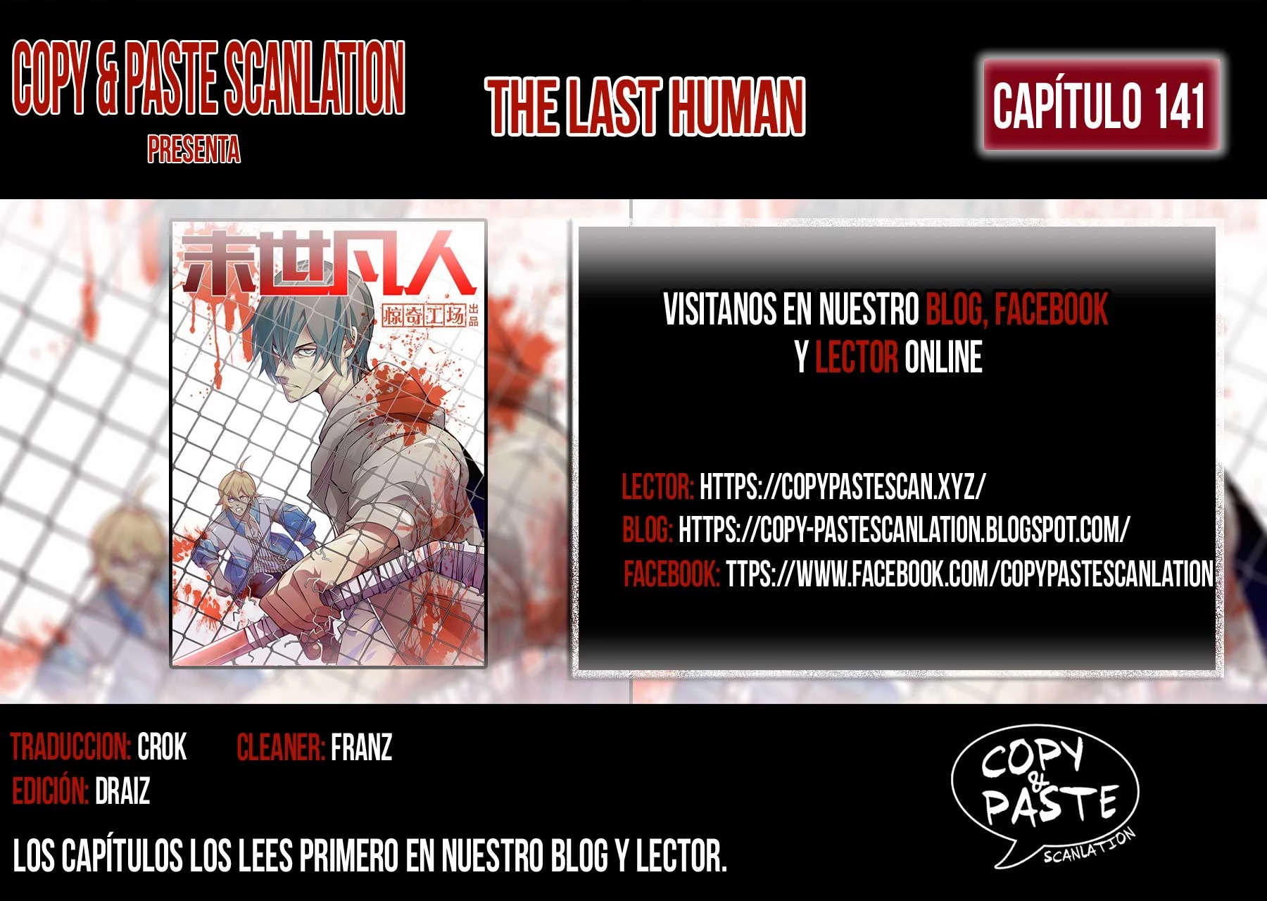 El ultimo humano > Capitulo 141 > Page 01