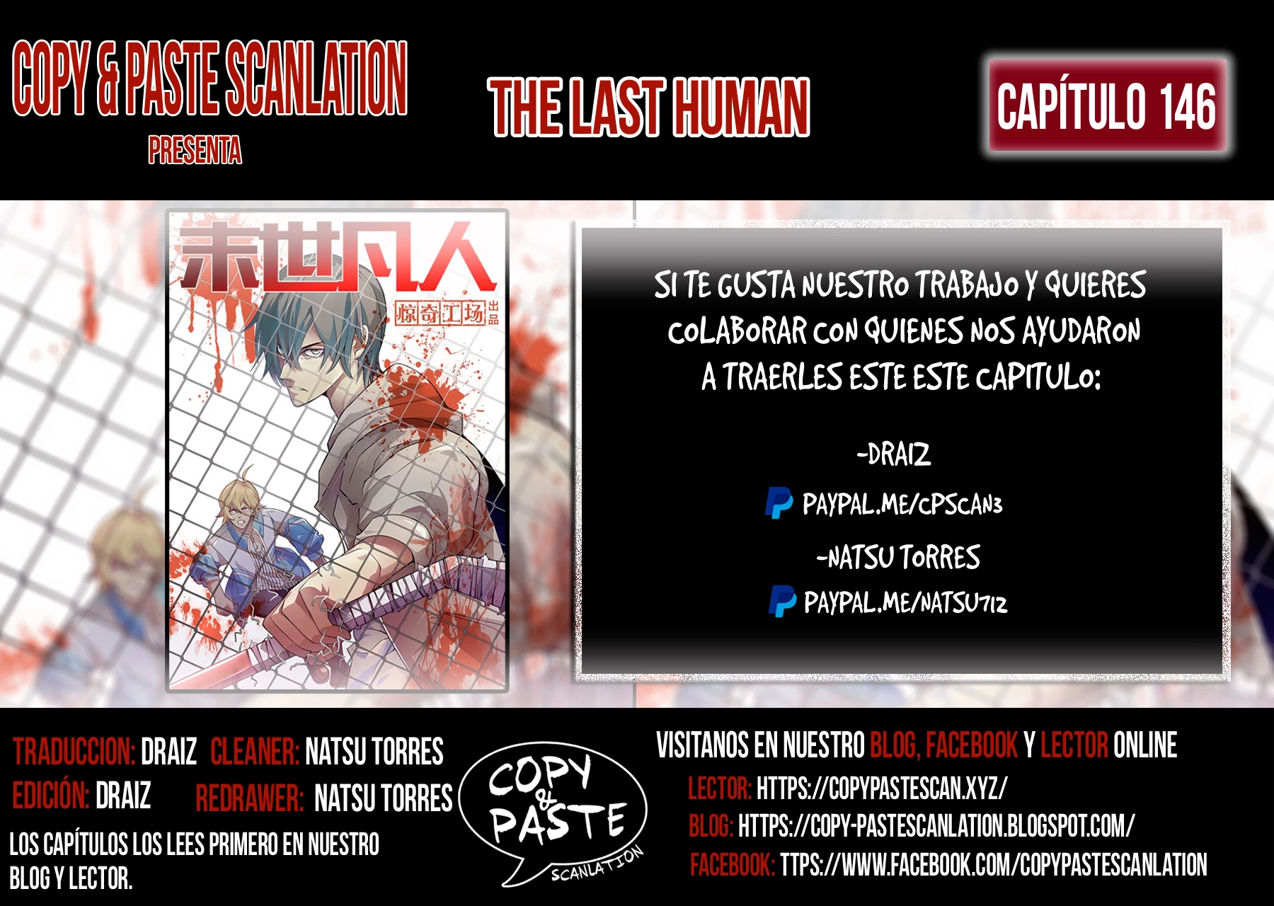 El ultimo humano > Capitulo 146 > Page 01