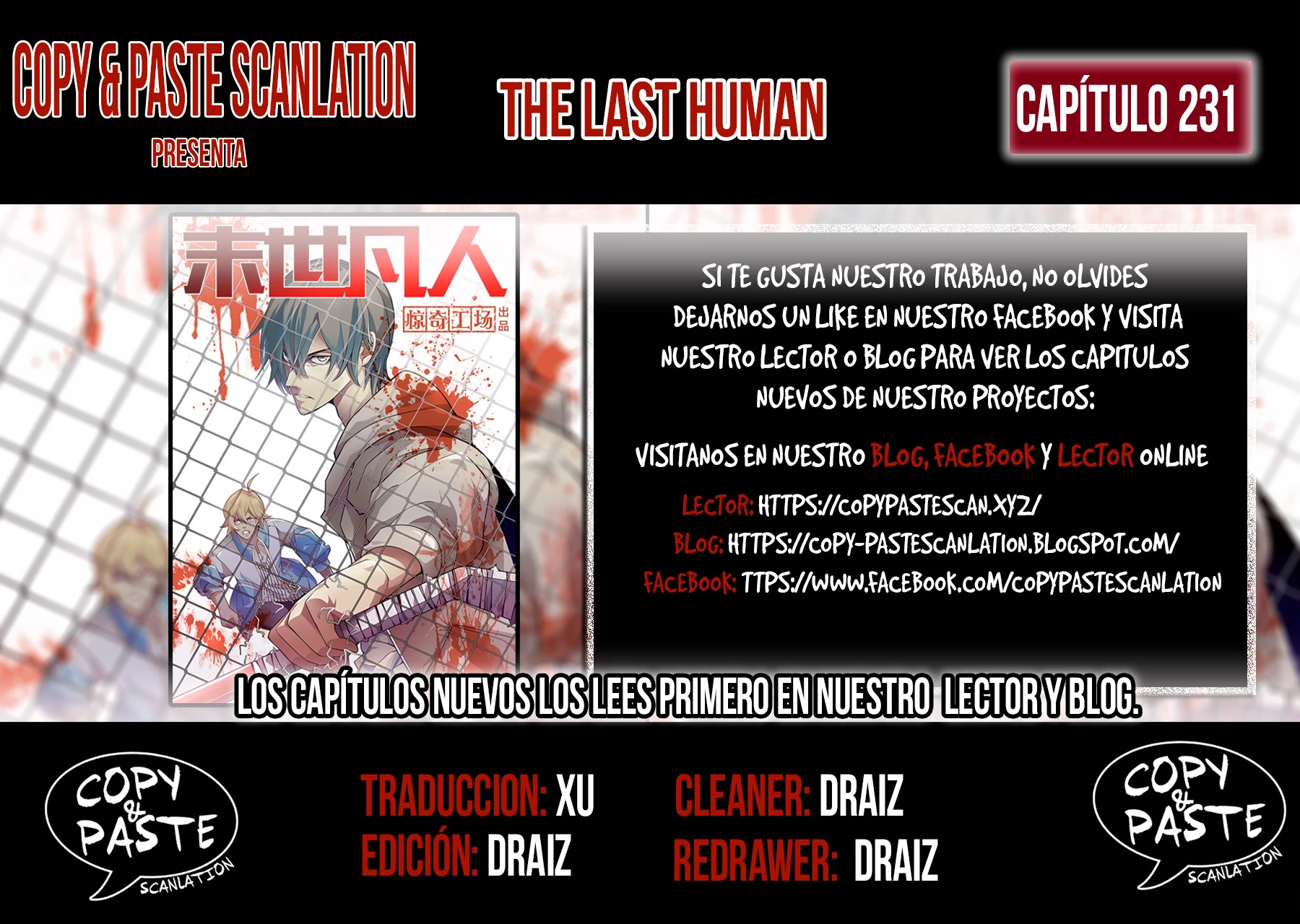 El ultimo humano > Capitulo 231 > Page 01