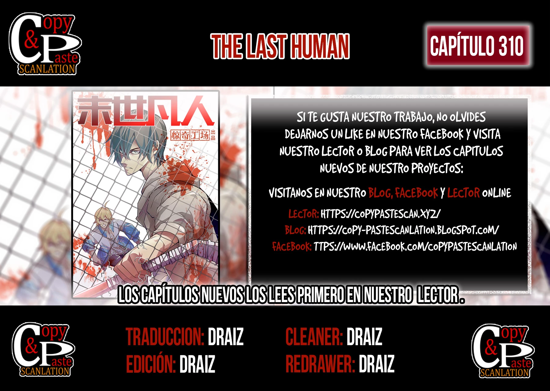 El ultimo humano > Capitulo 310 > Page 01