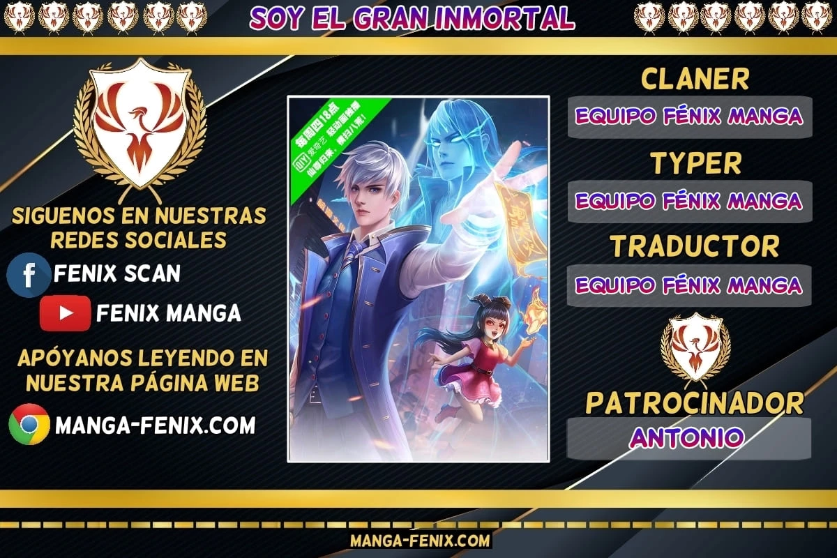 Soy el gran inmortal > Capitulo 109 > Page 01