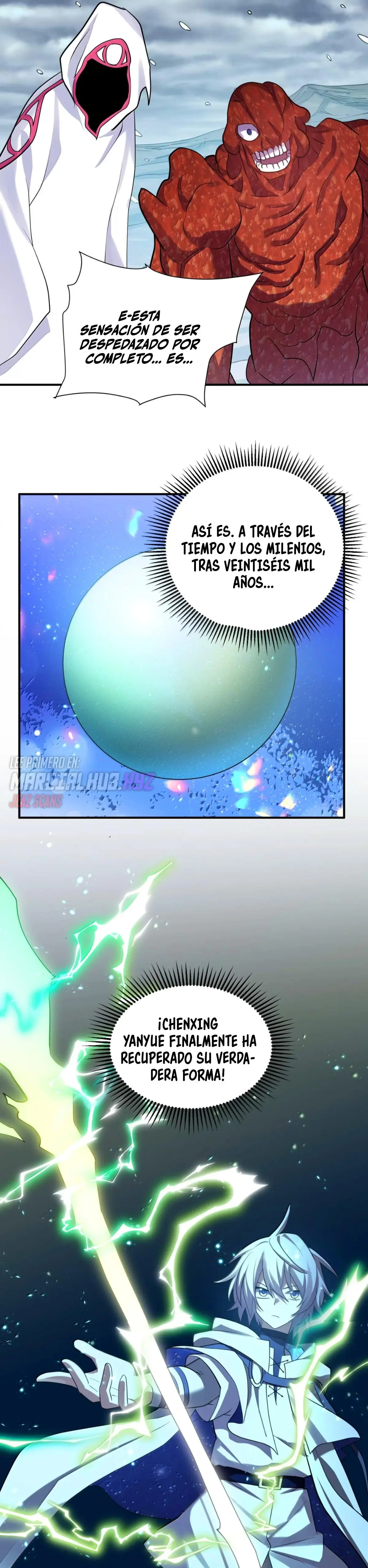 Me parezco demasiado al jefe y el mundo en realidad lo cree > Capitulo 109 > Page 121