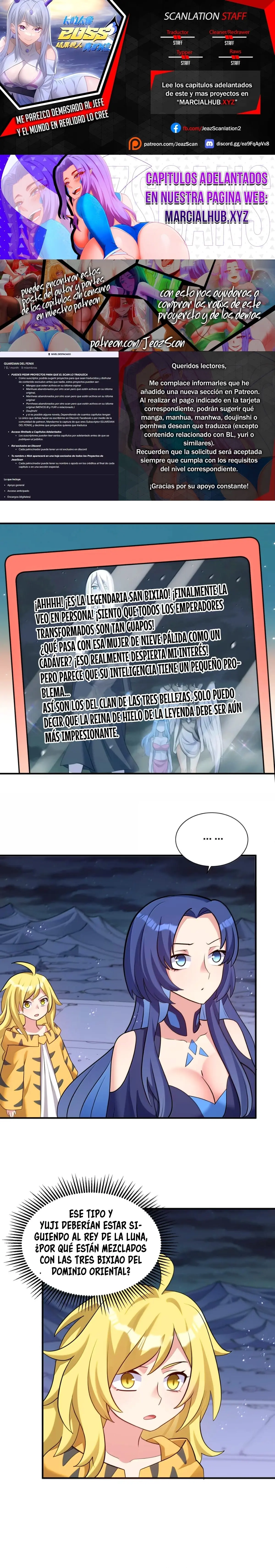 Me parezco demasiado al jefe y el mundo en realidad lo cree > Capitulo 111 > Page 01