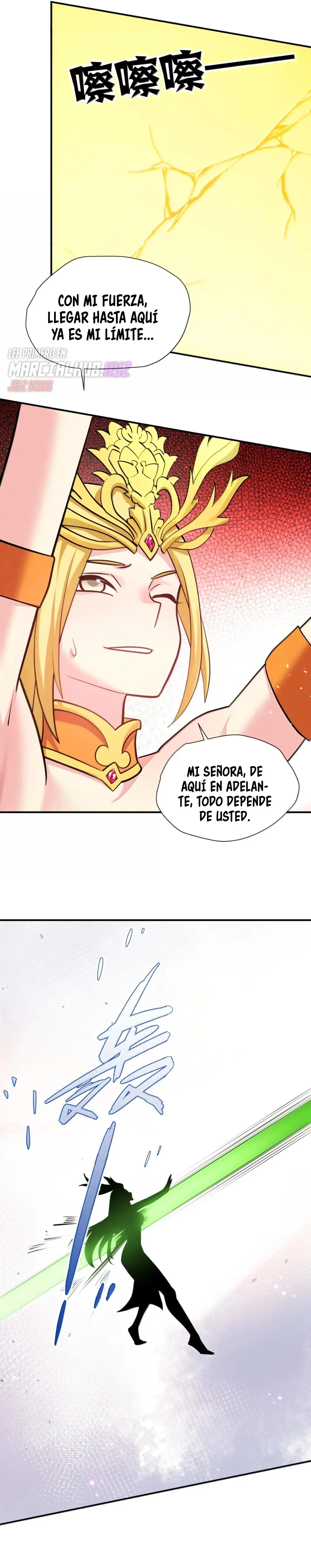 Me parezco demasiado al jefe y el mundo en realidad lo cree > Capitulo 111 > Page 121