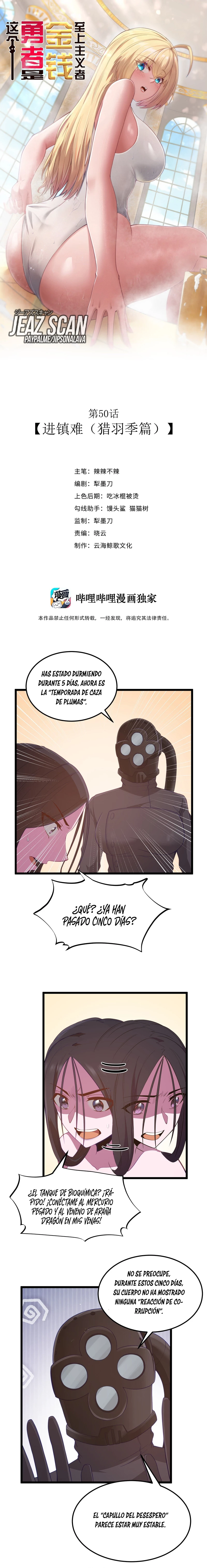 Este valiente es un supremacista del dinero > Capitulo 50 > Page 41