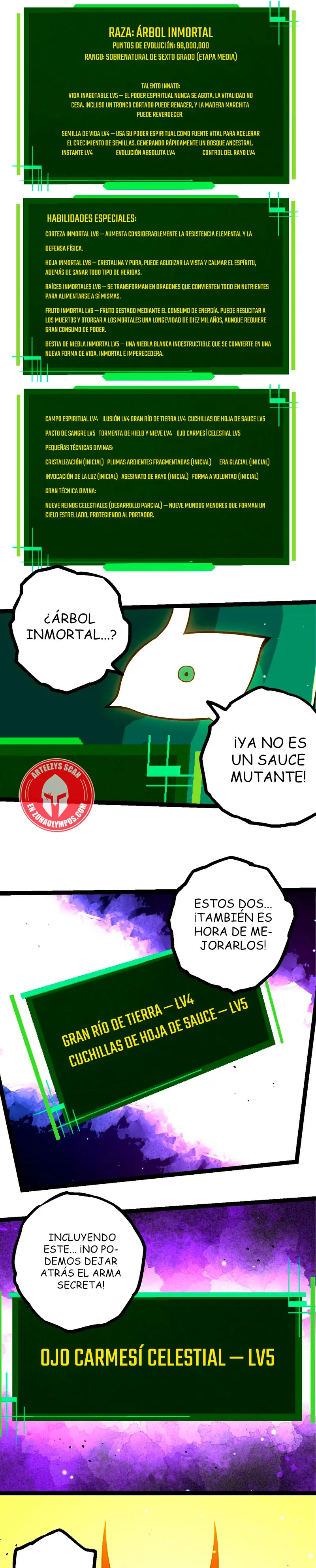 Mi Evolución a Partir de un Árbol Gigante > Capitulo 375 > Page 101