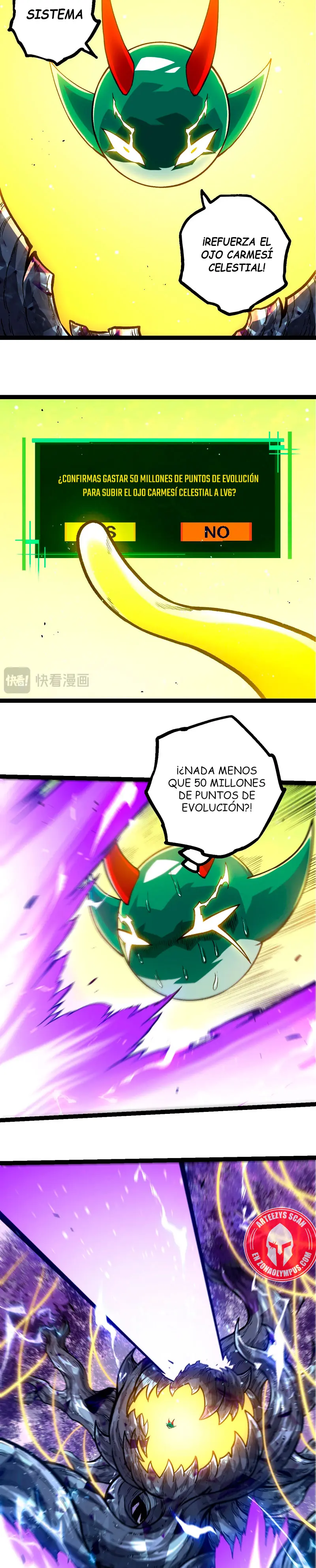 Mi Evolución a Partir de un Árbol Gigante > Capitulo 375 > Page 111