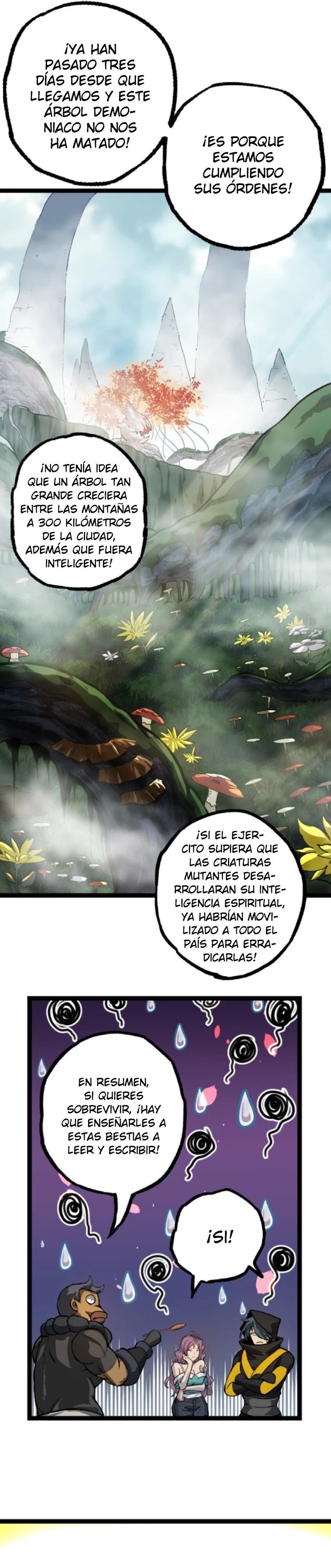 Mi Evolución a Partir de un Árbol Gigante > Capitulo 32 > Page 71