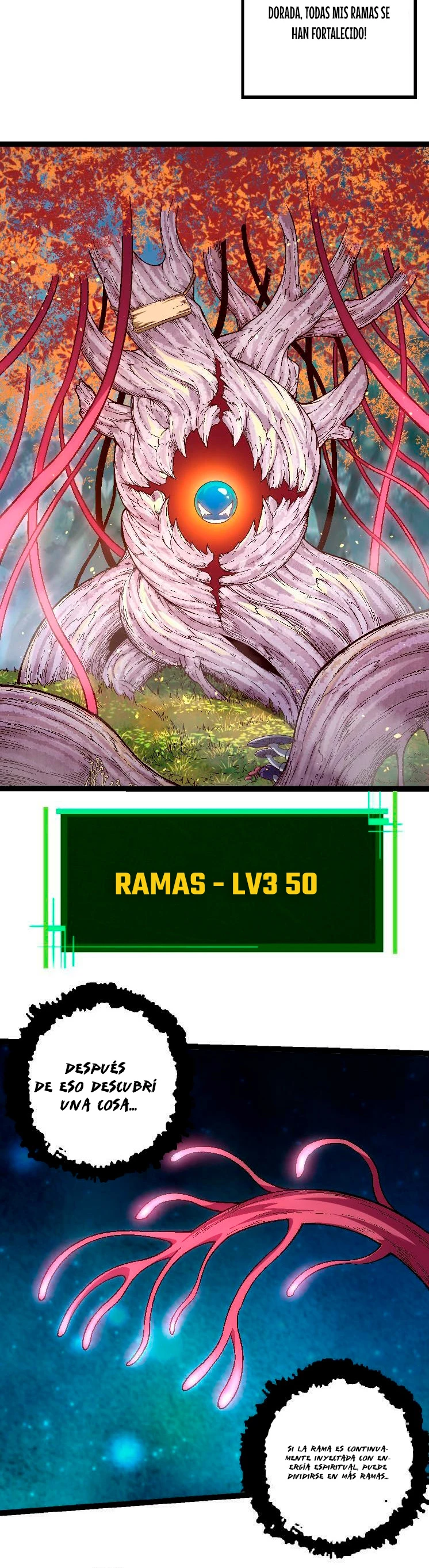 Mi Evolución a Partir de un Árbol Gigante > Capitulo 42 > Page 321