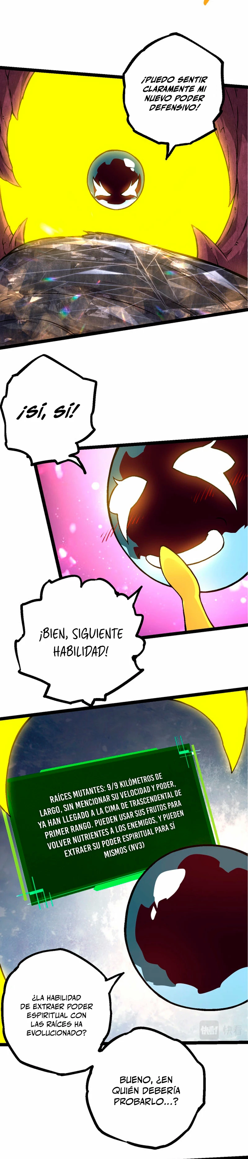 Mi Evolución a Partir de un Árbol Gigante > Capitulo 70 > Page 61
