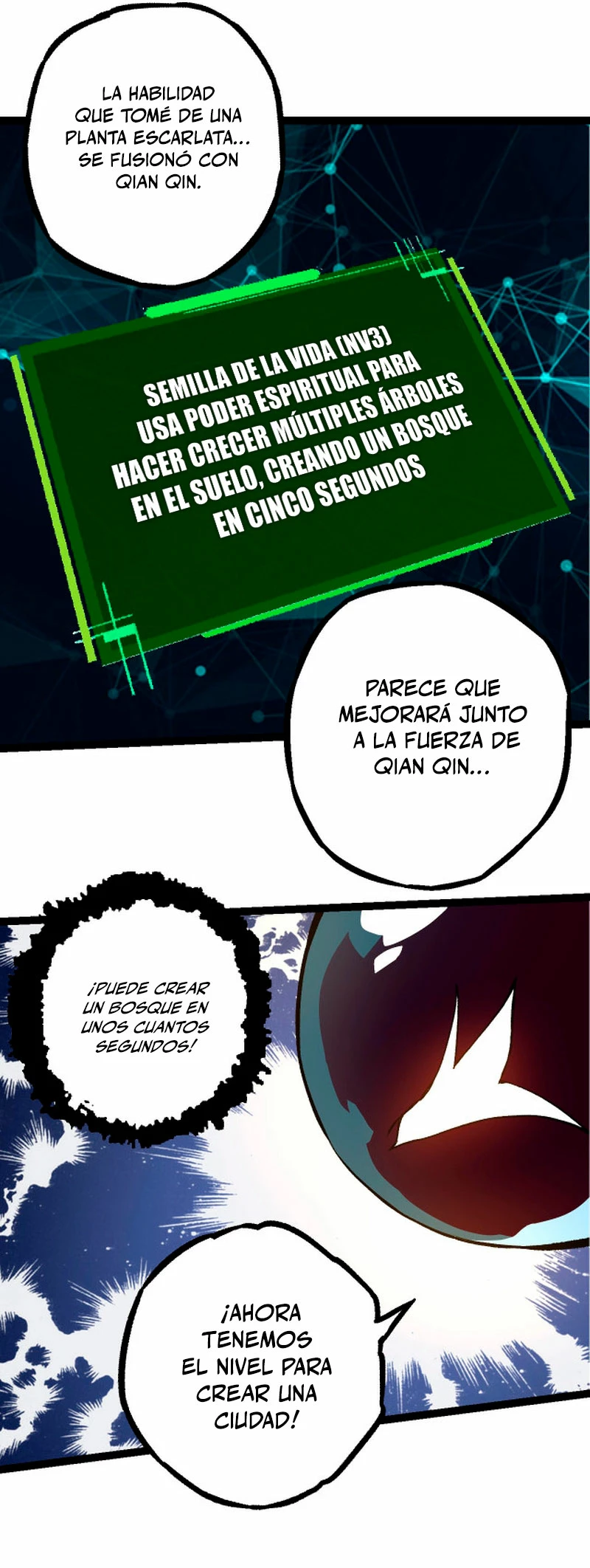 Mi Evolución a Partir de un Árbol Gigante > Capitulo 72 > Page 61