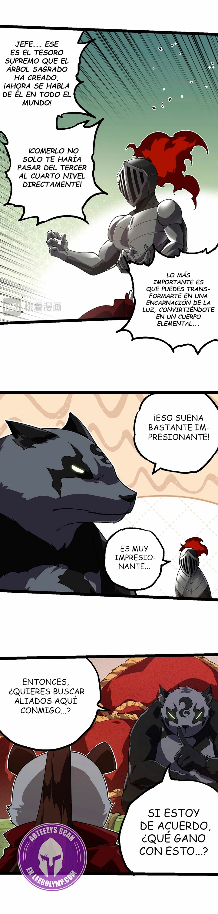 Mi Evolución a Partir de un Árbol Gigante > Capitulo 260 > Page 121