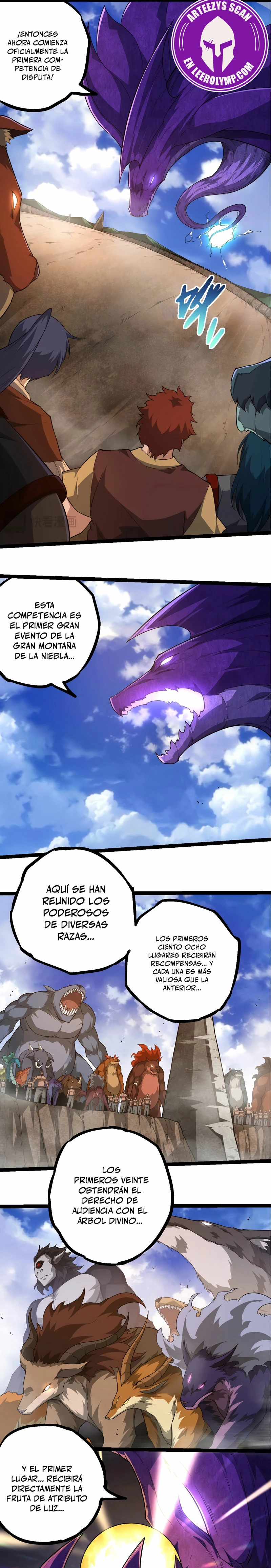 Mi Evolución a Partir de un Árbol Gigante > Capitulo 262 > Page 131