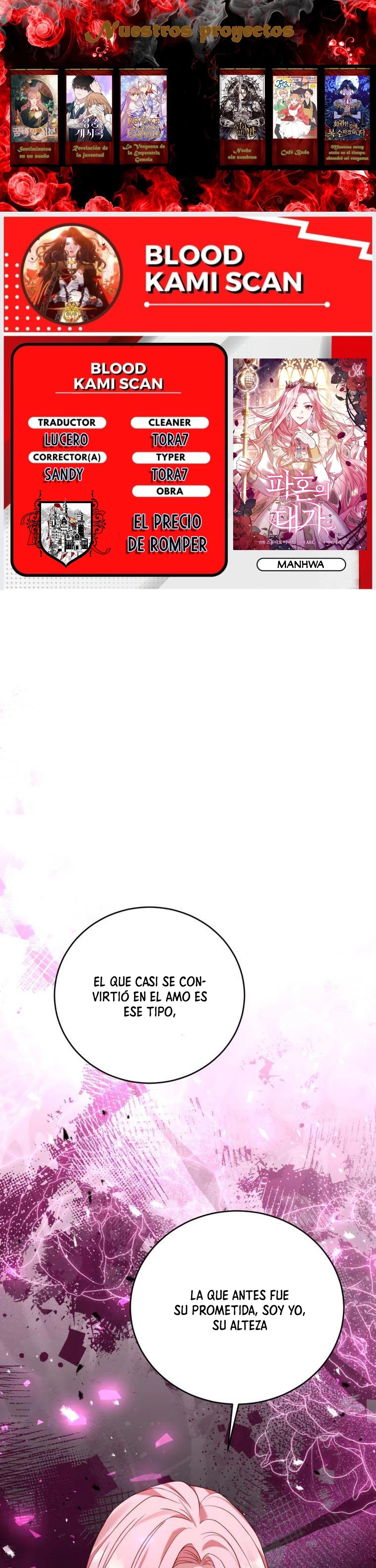 El precio de romper > Capitulo 22 > Page 01