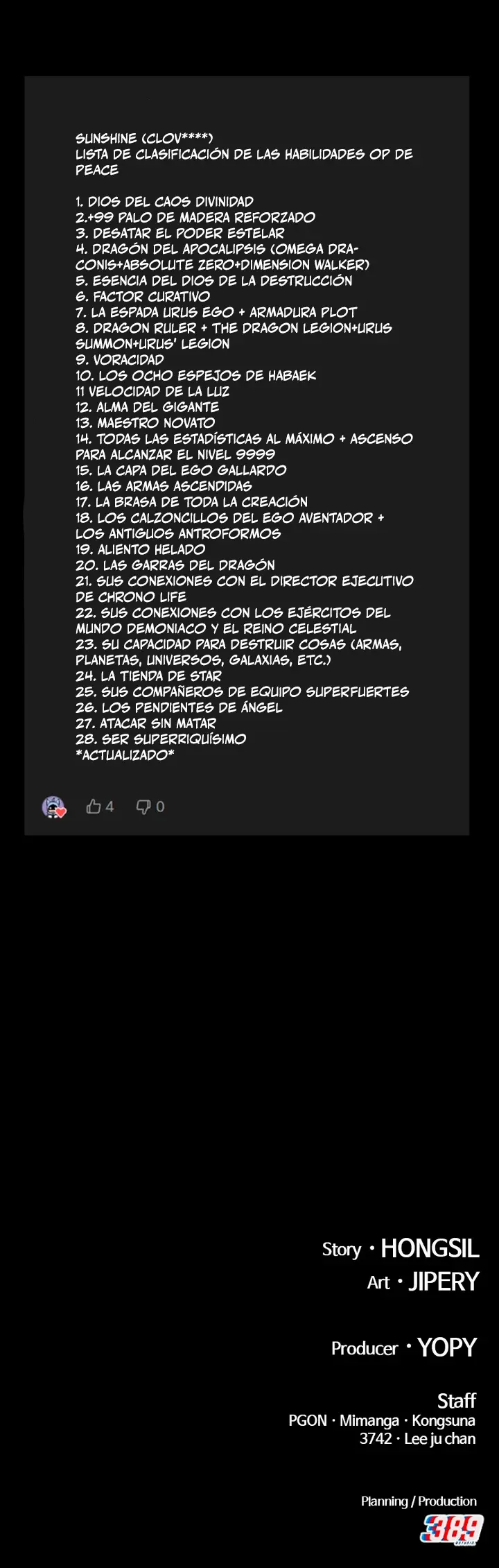 Palo De Madera > Capitulo 153.2 > Page 511