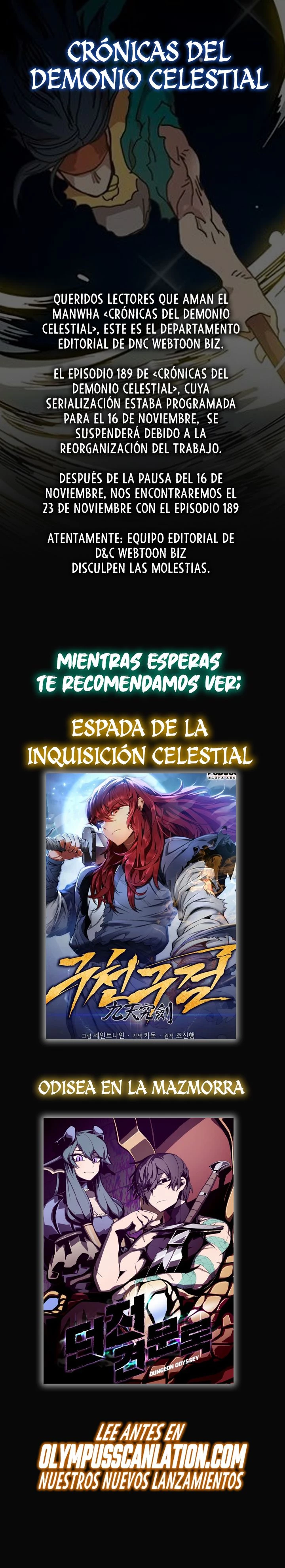 Crónicas del Demonio Celestial > Capitulo 188.05 > Page 01