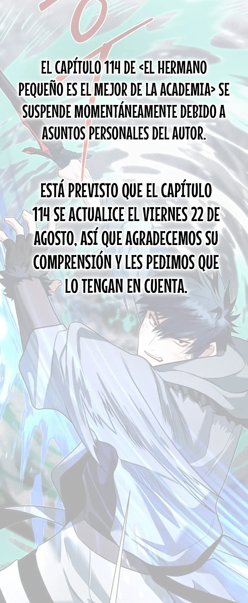 Mi Hermano Pequeño Es El Mejor De La Academia > Capitulo 113.5 > Page 01