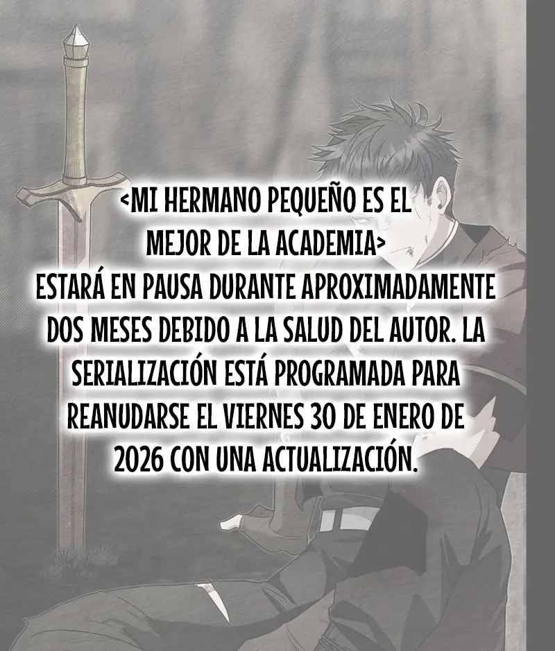 Mi Hermano Pequeño Es El Mejor De La Academia > Capitulo 125.6 > Page 01