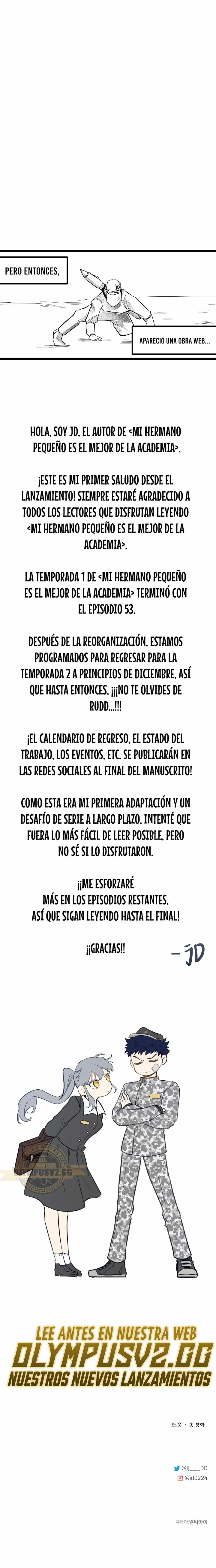 Mi Hermano Pequeño Es El Mejor De La Academia > Capitulo 53.05 > Page 01