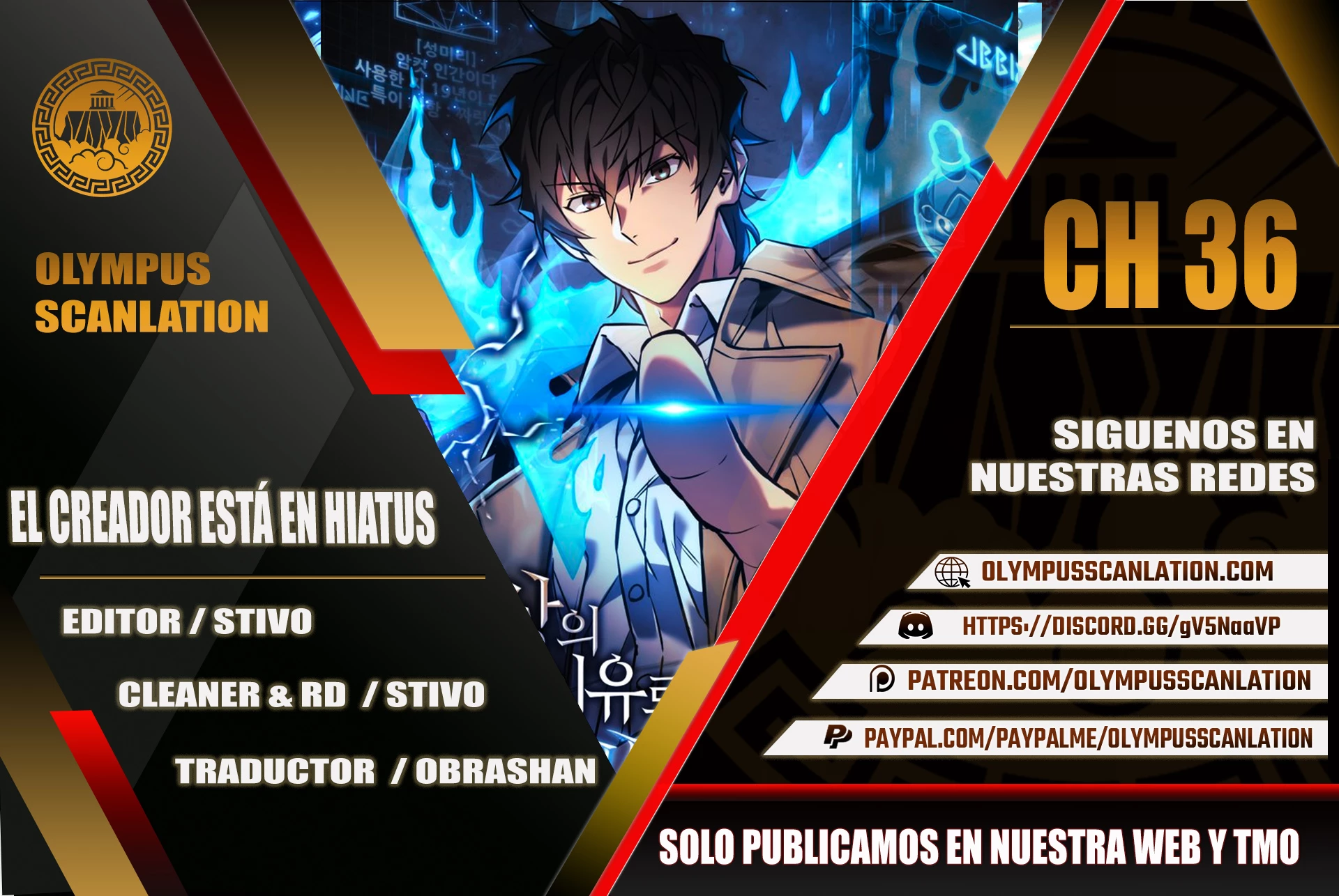 El creador está en hiatus > Capitulo 36 > Page 01