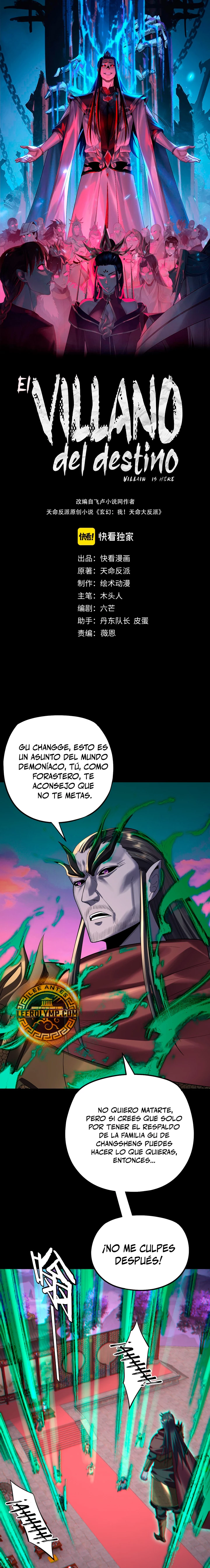 *El Villano Del Destino > Capitulo 191 > Page 11