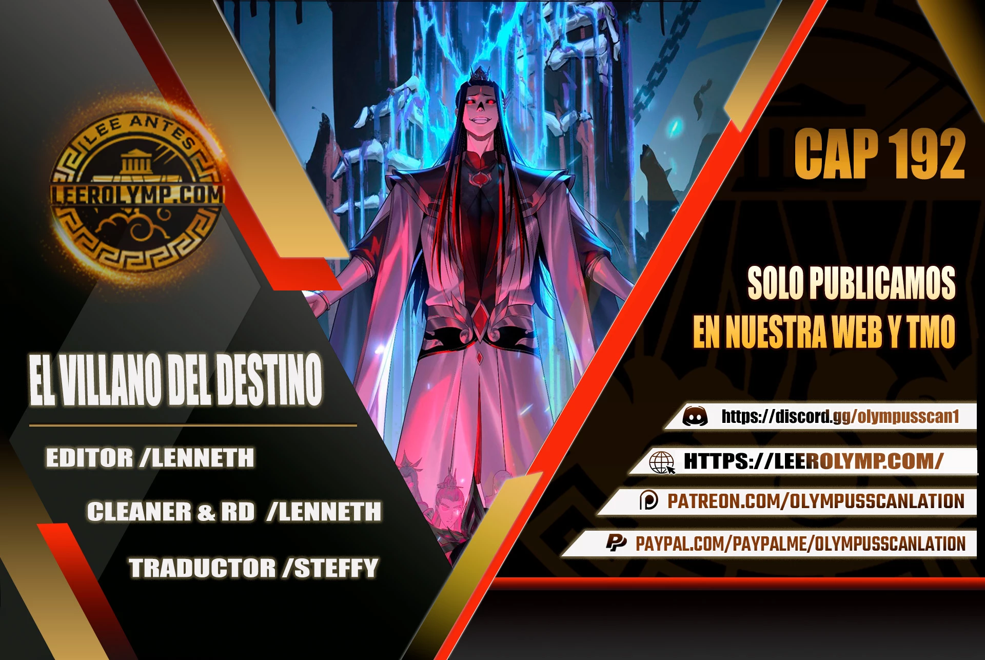 *El Villano Del Destino > Capitulo 192 > Page 01