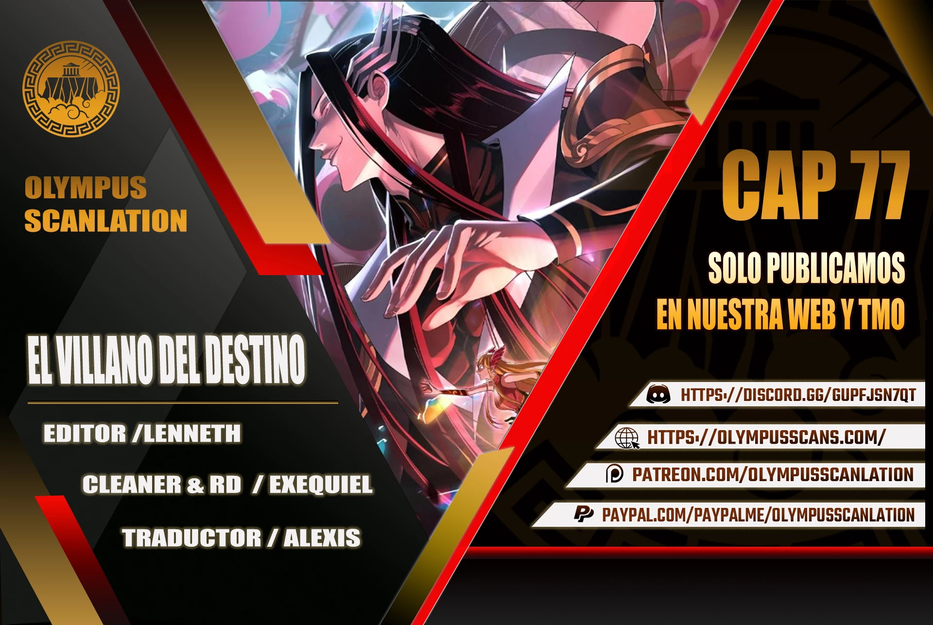 *El Villano Del Destino > Capitulo 77 > Page 01