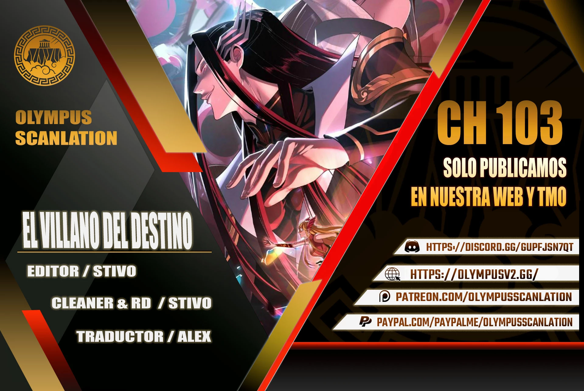 *El Villano Del Destino > Capitulo 103 > Page 01