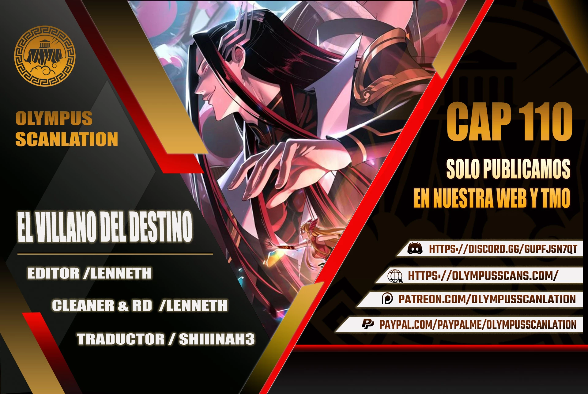 *El Villano Del Destino > Capitulo 110 > Page 01