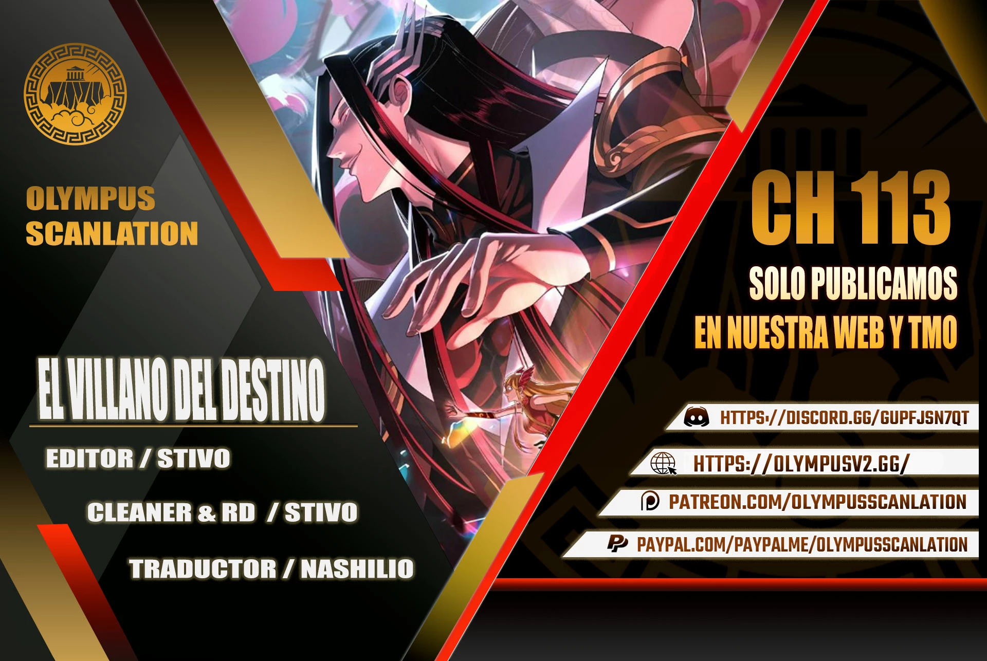 *El Villano Del Destino > Capitulo 113 > Page 01