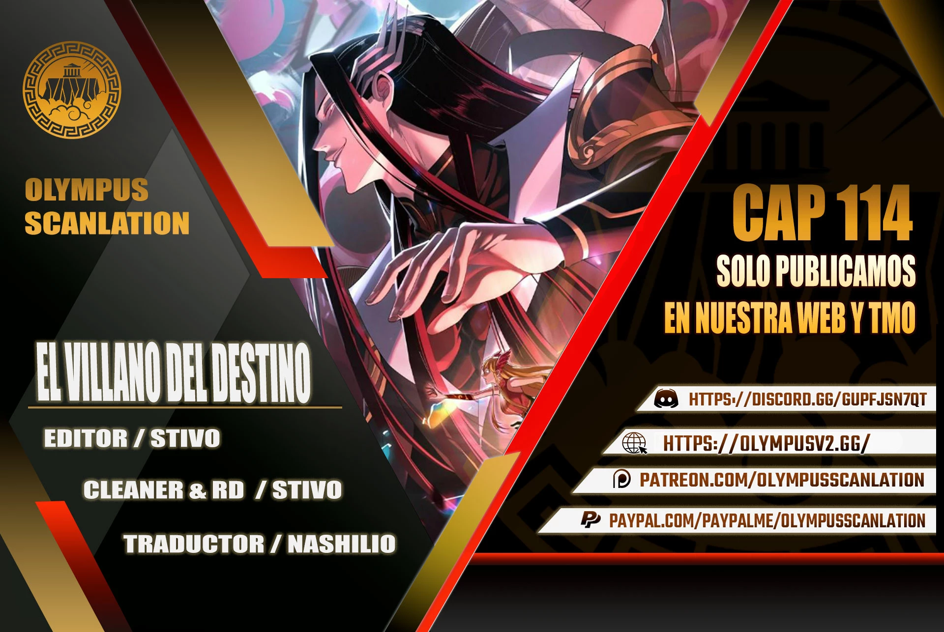 *El Villano Del Destino > Capitulo 114 > Page 01