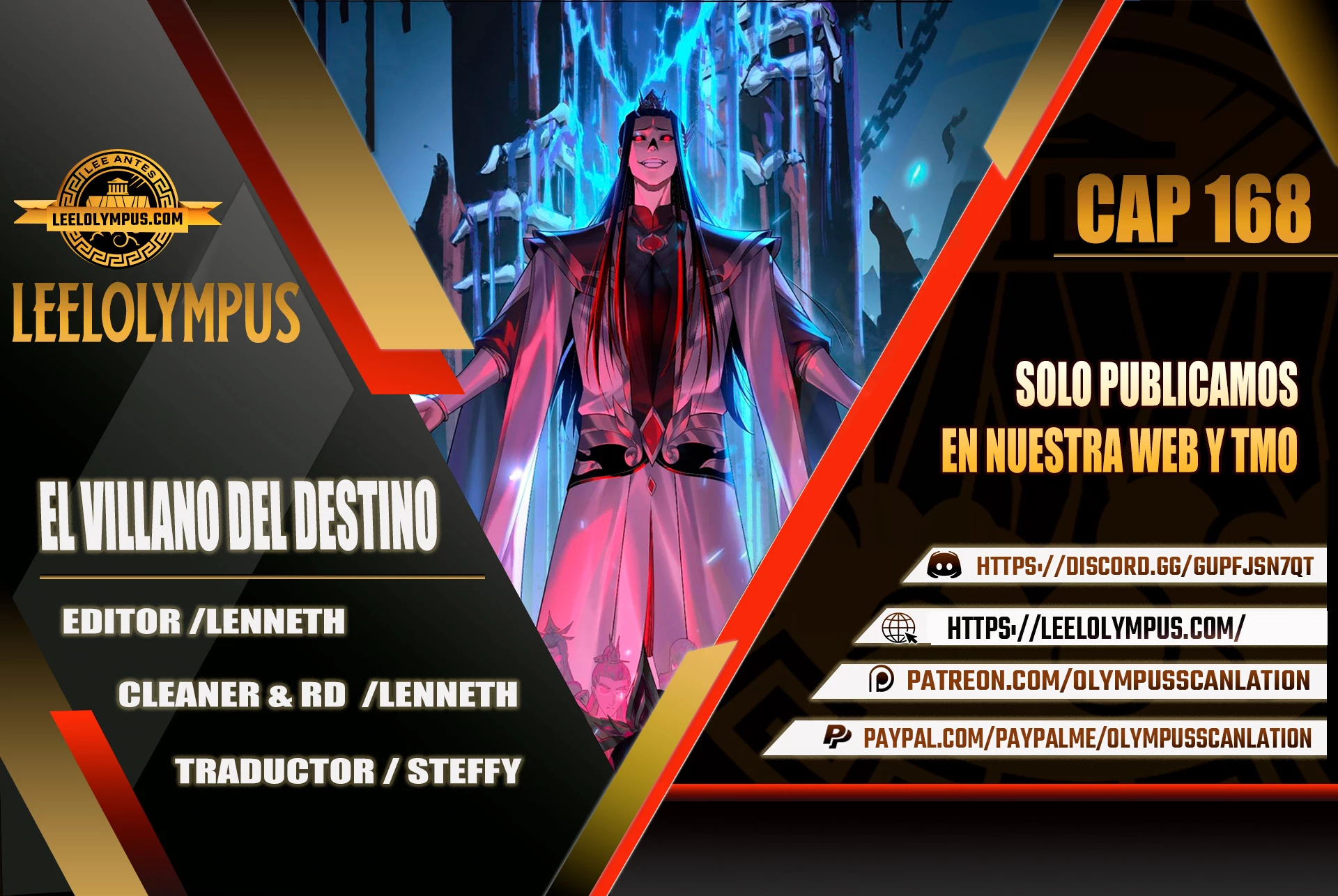 *El Villano Del Destino > Capitulo 169 > Page 01