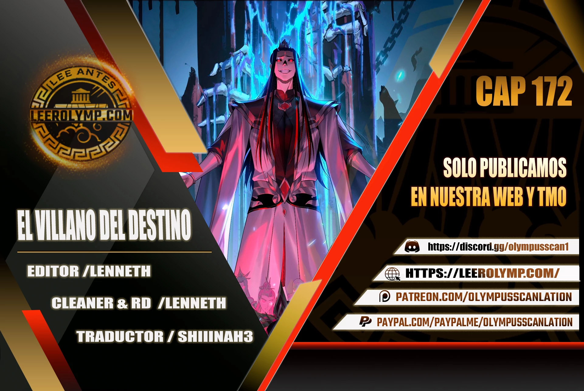 *El Villano Del Destino > Capitulo 172 > Page 01