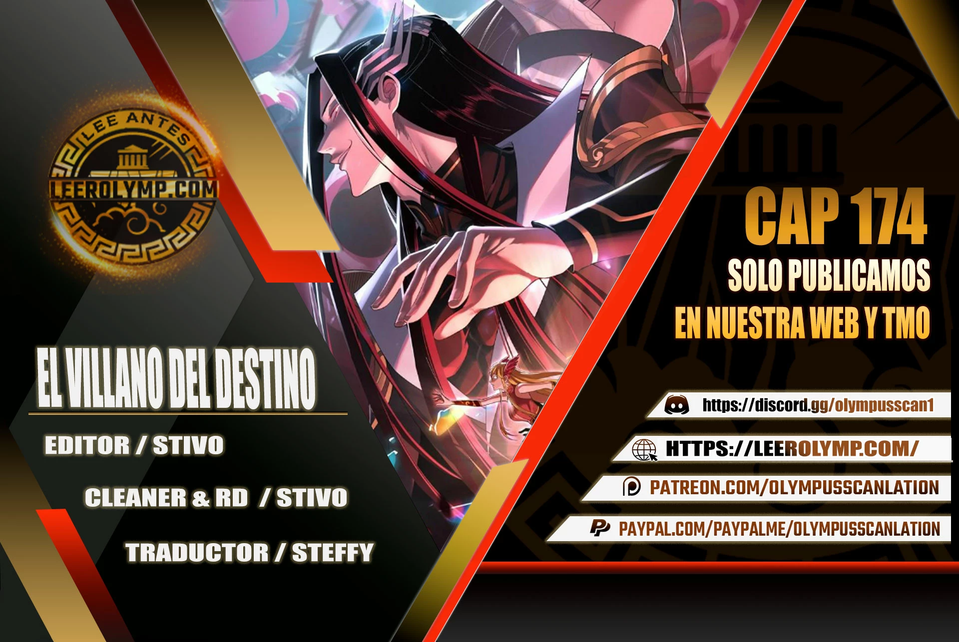 *El Villano Del Destino > Capitulo 174 > Page 01