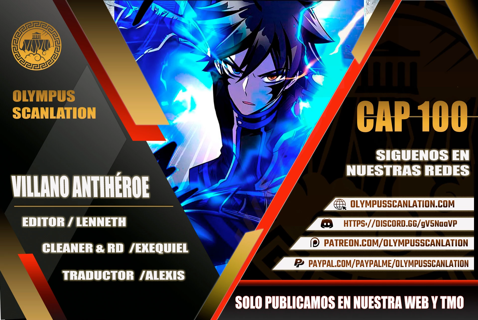 Villano antihéroe > Capitulo 100 > Page 01