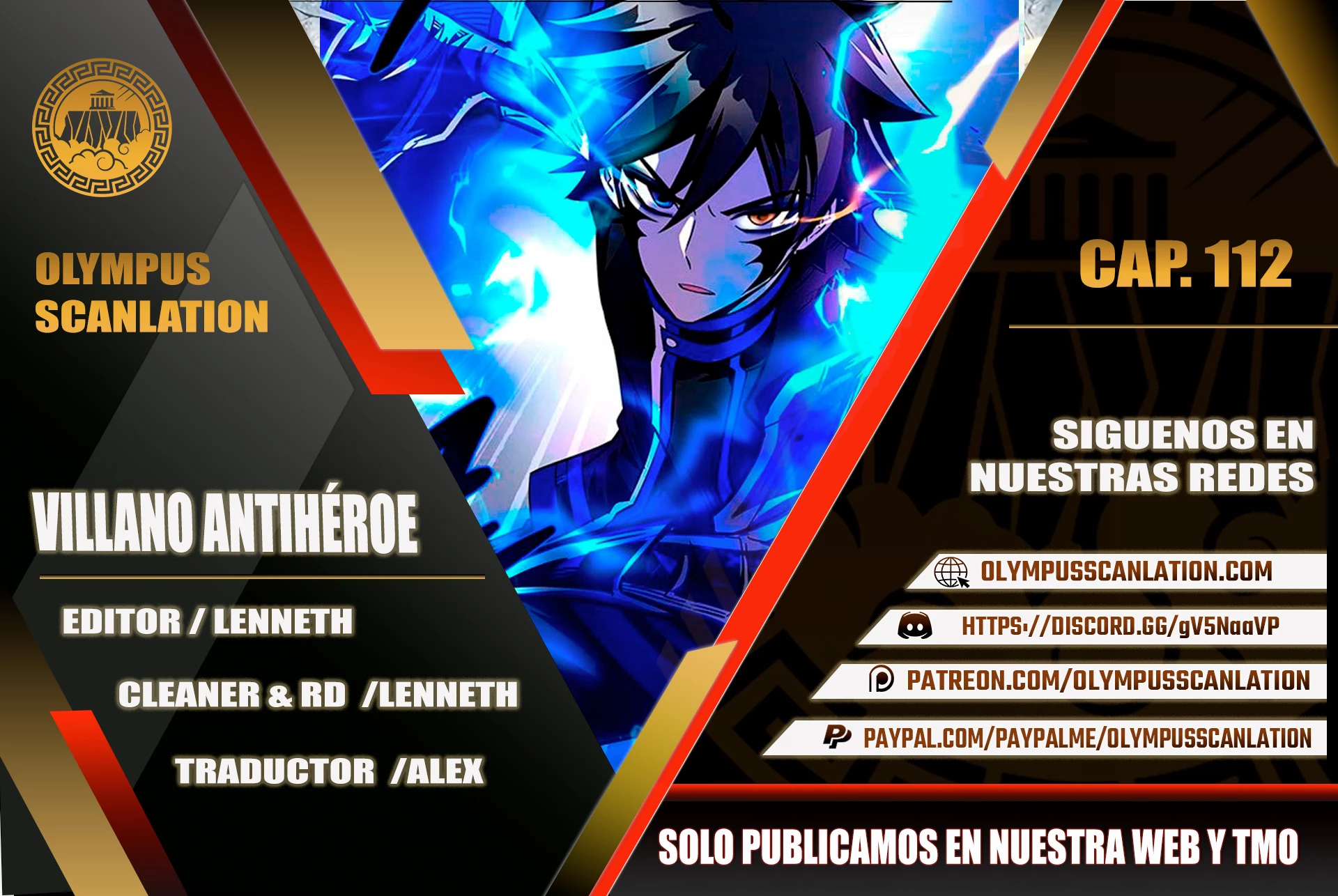 Villano antihéroe > Capitulo 112 > Page 01