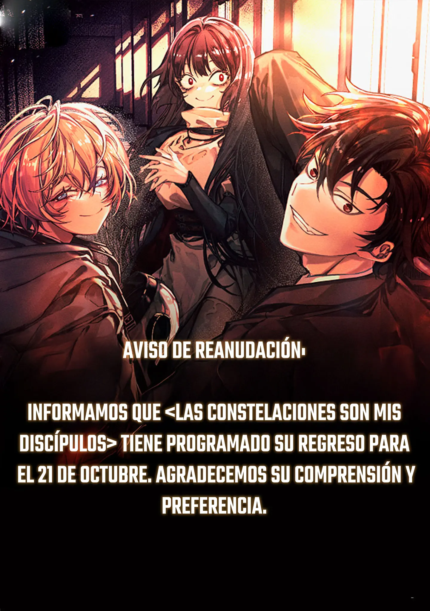 Las constelaciones son mis discípulos > Capitulo 122.10 > Page 01
