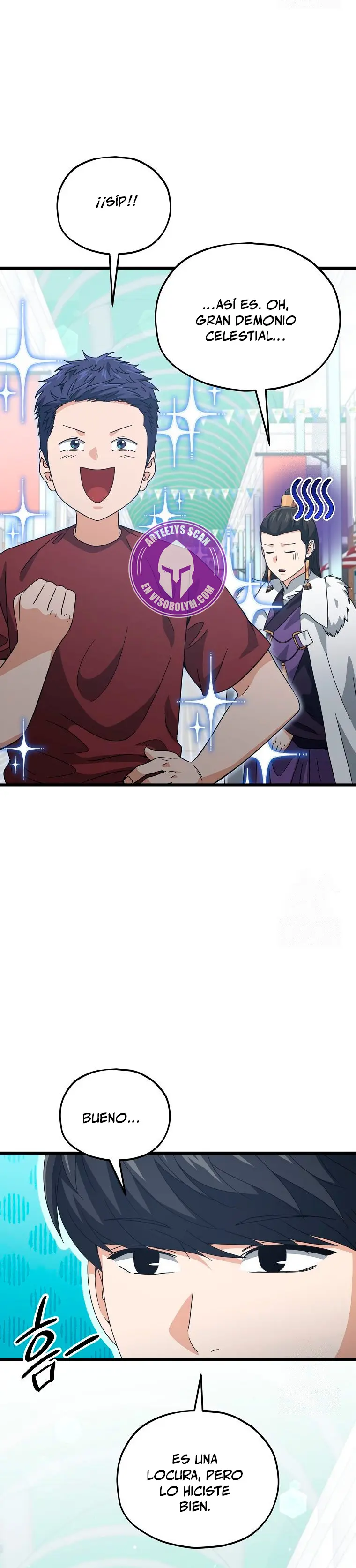 Mi papa es demasiado fuerte > Capitulo 203 > Page 321
