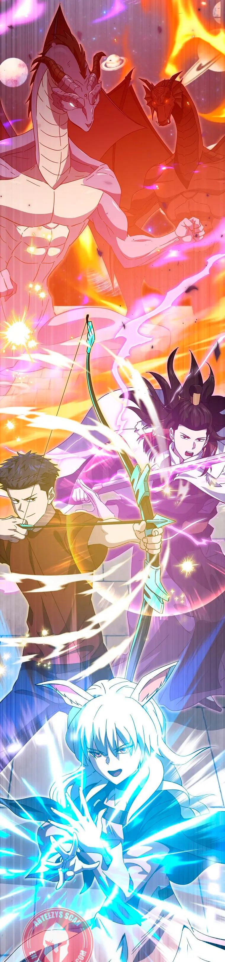 Mi papa es demasiado fuerte > Capitulo 234 > Page 371