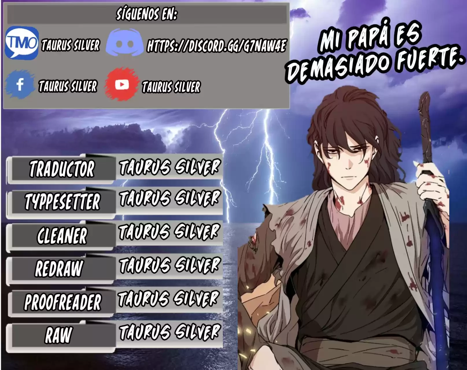 Mi papa es demasiado fuerte > Capitulo 32 > Page 01