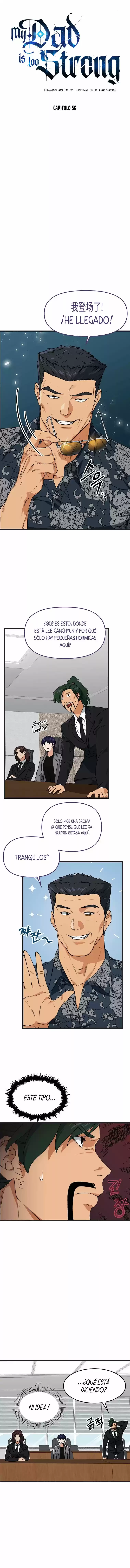 Mi papa es demasiado fuerte > Capitulo 56 > Page 01