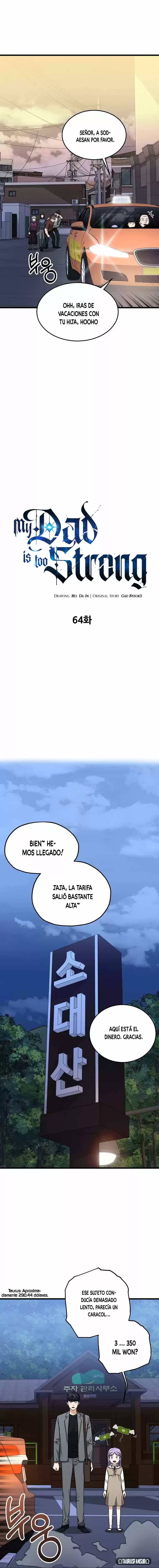 Mi papa es demasiado fuerte > Capitulo 64 > Page 61