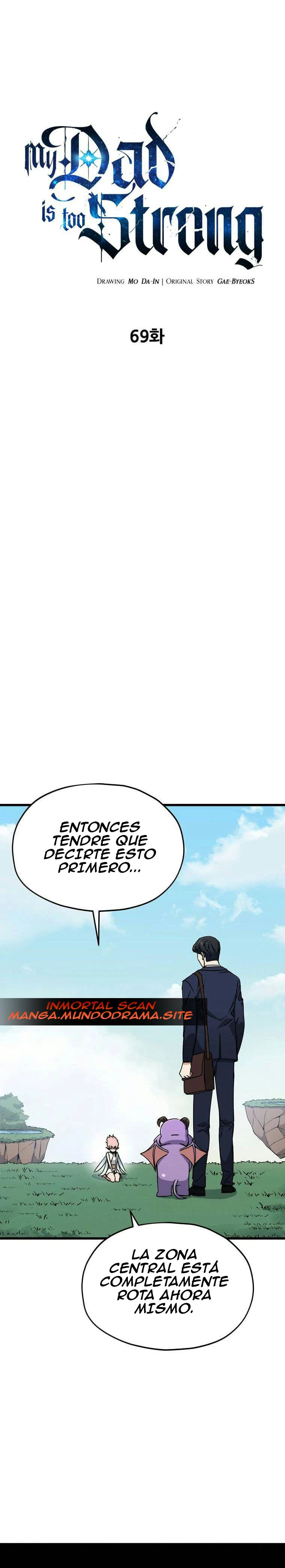 Mi papa es demasiado fuerte > Capitulo 69 > Page 01